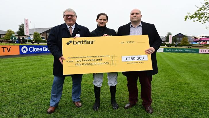 Betfair ambassador Rachael Blackmore and the Betfair Serial Winners Fund